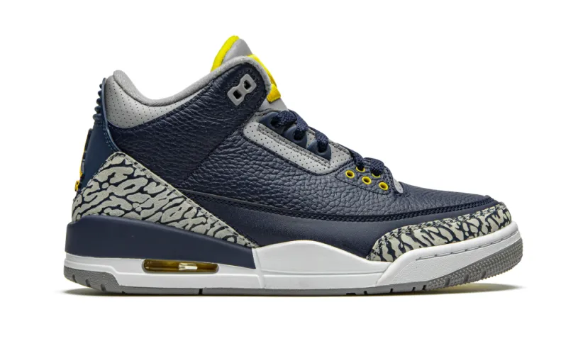 Air Jordan 3 Air Jordan 3 Retro PE 'Michigan'